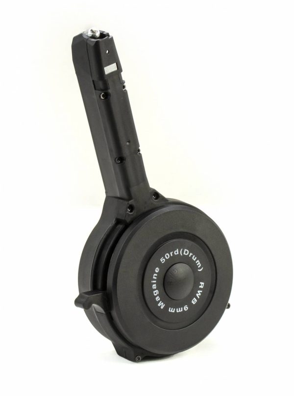 Glock compatible 9mm 50rd Black Drum