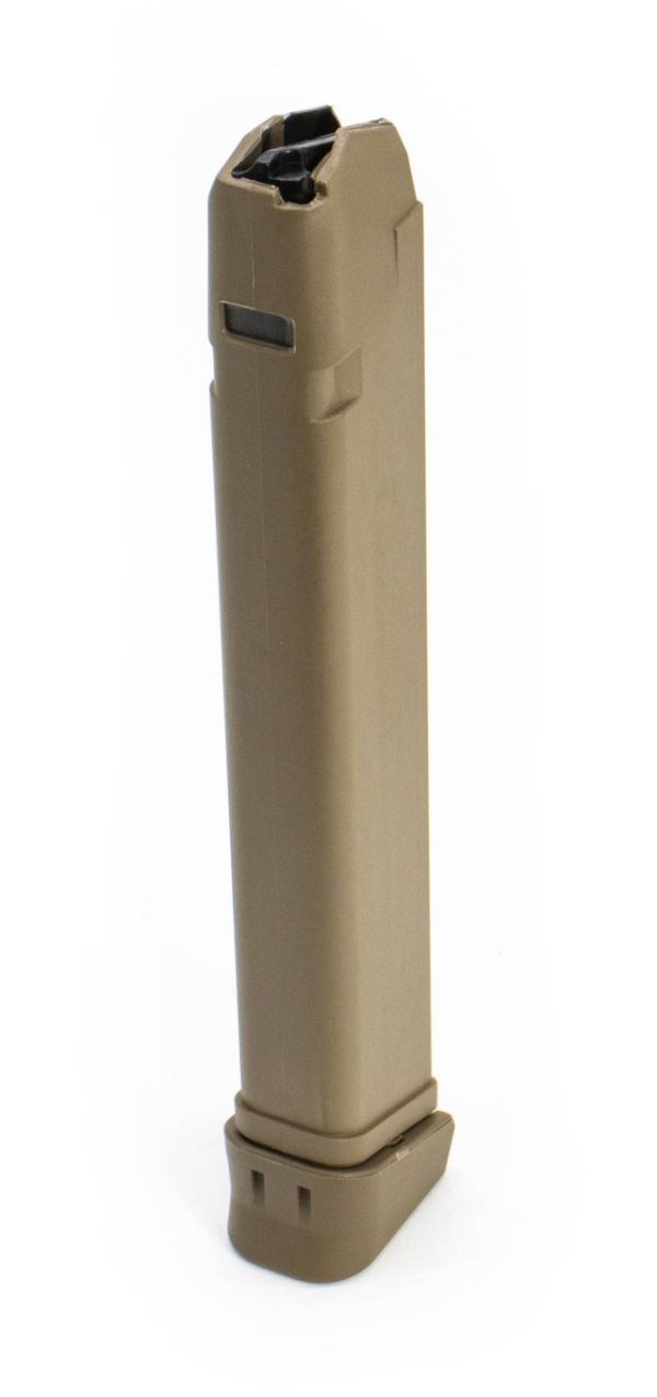 Glock compatible 9mm 33rd Tan Magazine
