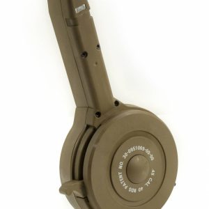 GLOCK Compatible .45 Cal 40rd Drum - Desert Tan