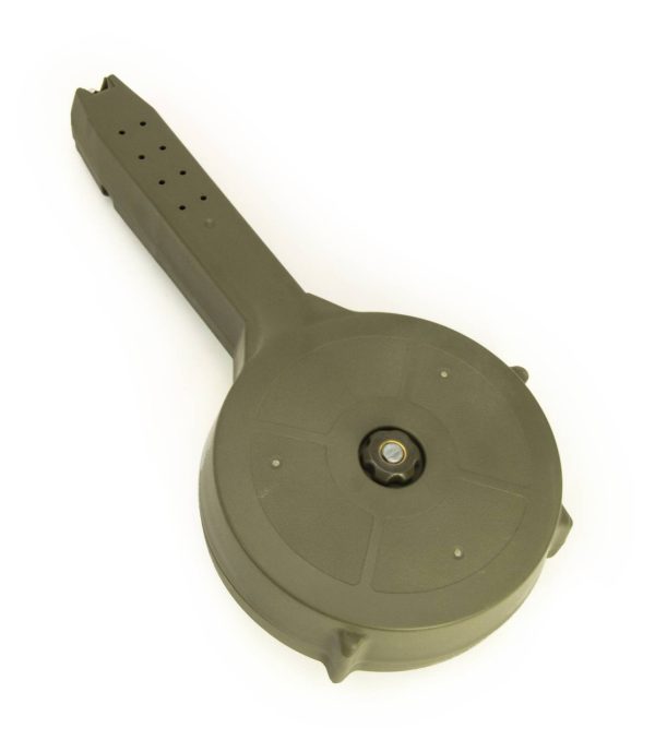 .45 ACP 40rd Drum for Glock Double-Stack Pistols - OD GREEN - Image 2