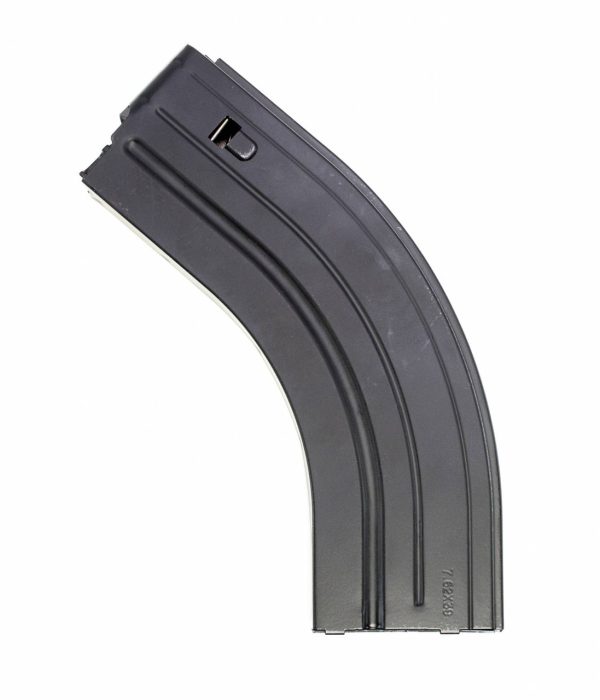 AR-15 7.62x39 30 Round Steel Magazine - Black