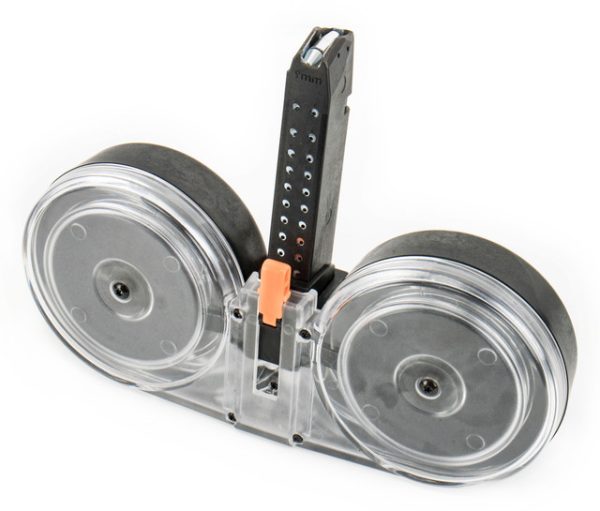 Glock compatible 9mm Dual Drum 100Rd - Image 3