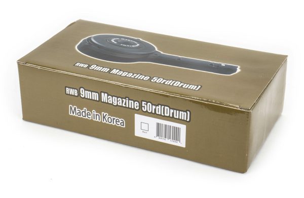 Glock compatible 9mm 50rd Black Drum - Image 2