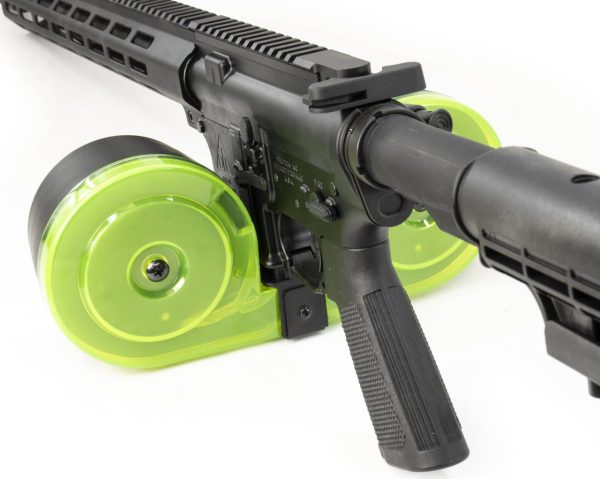 AR-15 .223/5.56 100rd Drum - Neon Green - Image 3