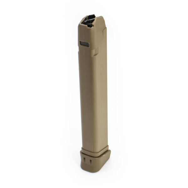 Glock compatible 9mm 33rd Tan Magazine