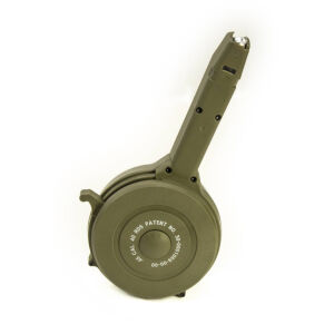 .45 ACP 40rd Drum for Glock Double-Stack Pistols - OD GREEN