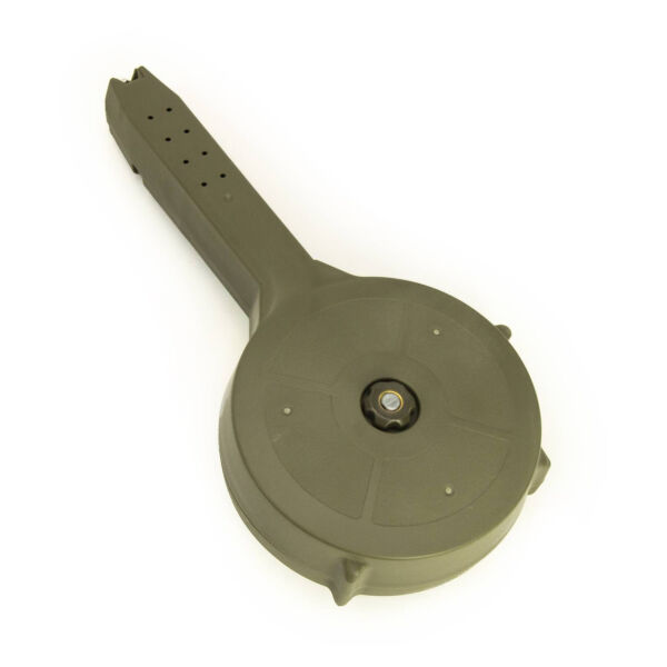 .45 ACP 40rd Drum for Glock Double-Stack Pistols - OD GREEN - Image 2