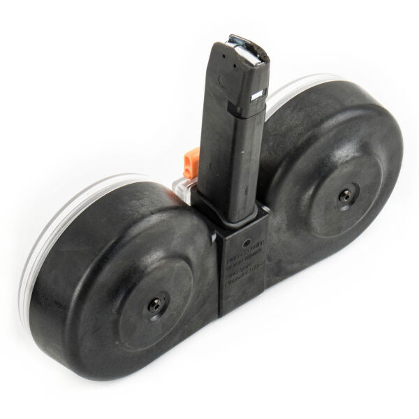 Glock compatible 9mm Dual Drum 100Rd - Image 4