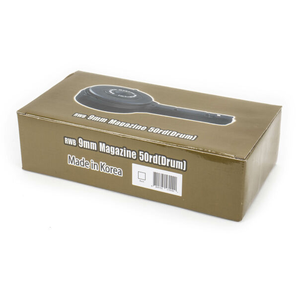 Glock compatible 9mm 50rd Black Drum - Image 2